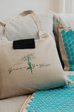 Load image into Gallery viewer, Yoga Mat and Acupressure Set Bundle Blue - Green Yoga Project