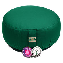 Load image into Gallery viewer, Buckwheat Meditation Cushion - Green Yoga Project